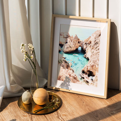 Wes Co Gallery Poster Hidden Coastal Lagoon 5 x 7" Home Goods - Nature  Art Print