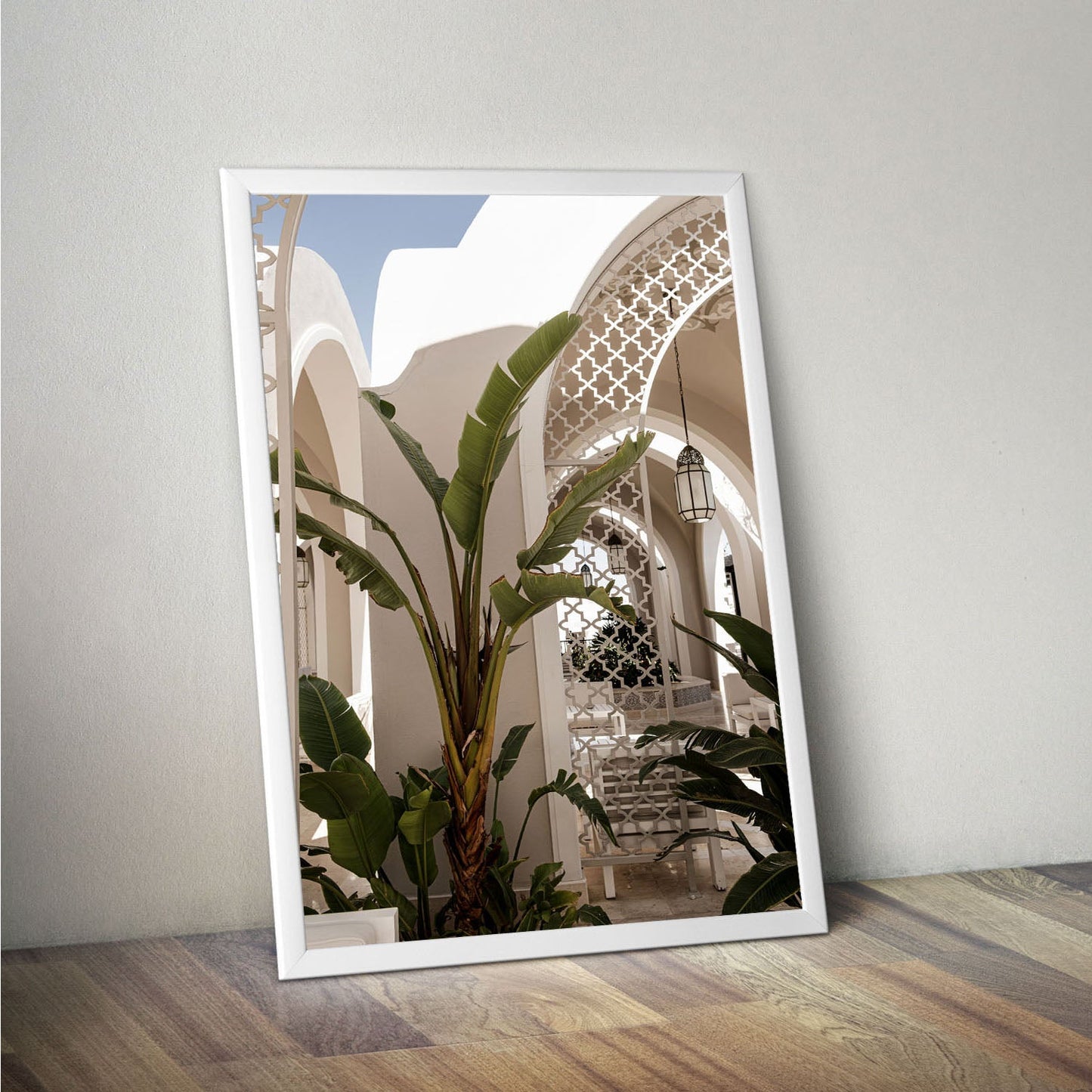 Wes Co Gallery Poster Moroccan Courtyard 11 x 17" Home Goods - Nature  Art Print