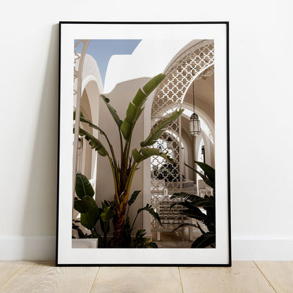 Wes Co Gallery Poster Moroccan Courtyard 5 x 7" Home Goods - Nature  Art Print