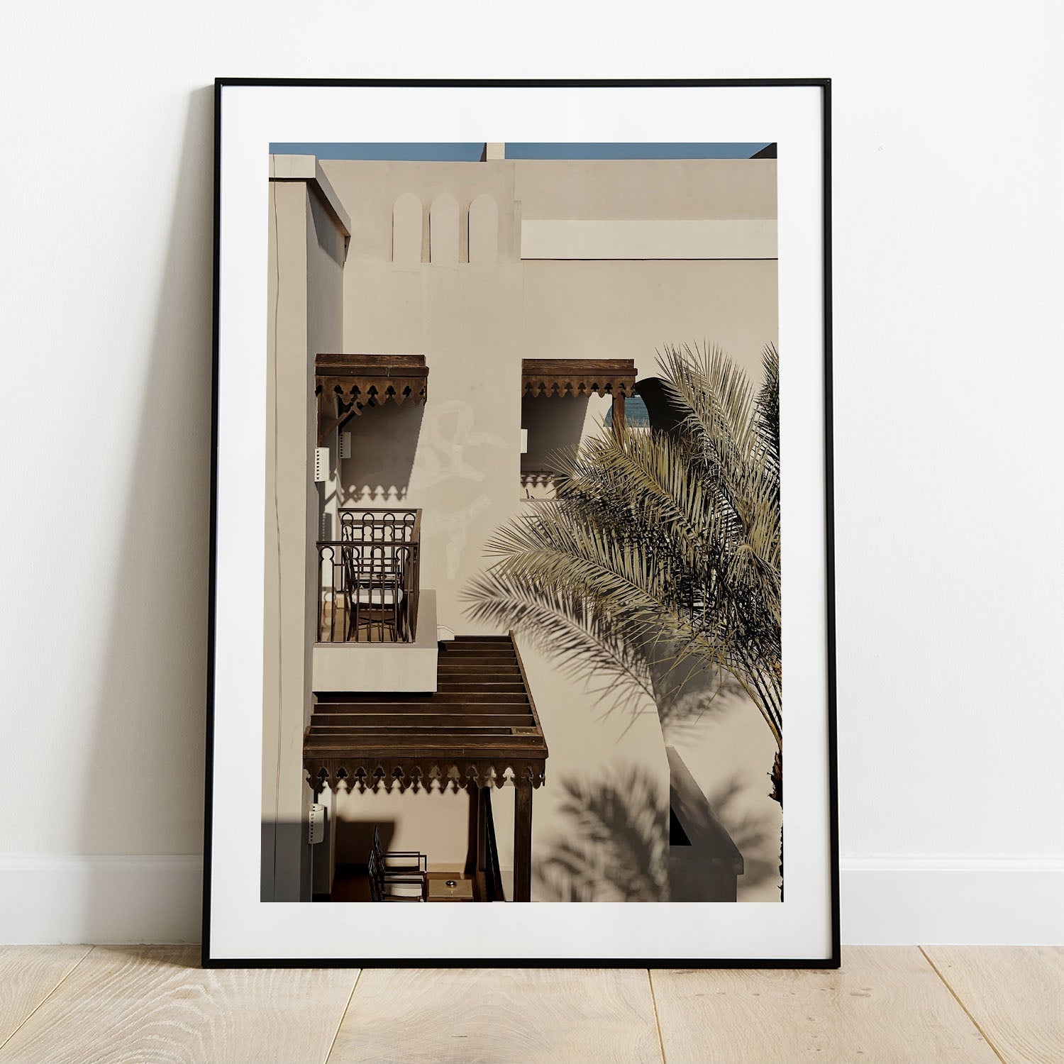 Wes Co Gallery Poster Architectural Light Play 5 x 7" Home Goods - Nature  Art Print