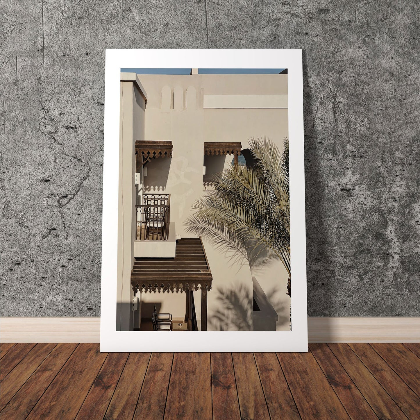 Wes Co Gallery Poster Architectural Light Play 8 x 10" Home Goods - Nature  Art Print