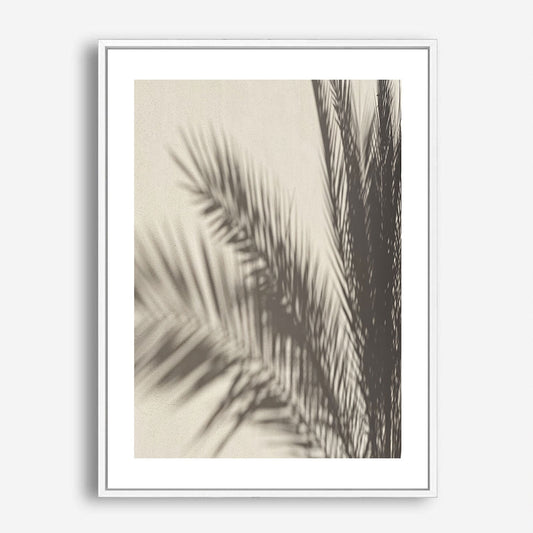 Wes Co Gallery Poster Palm Shadows Dance 5 x 7" Home Goods - Nature  Art Print