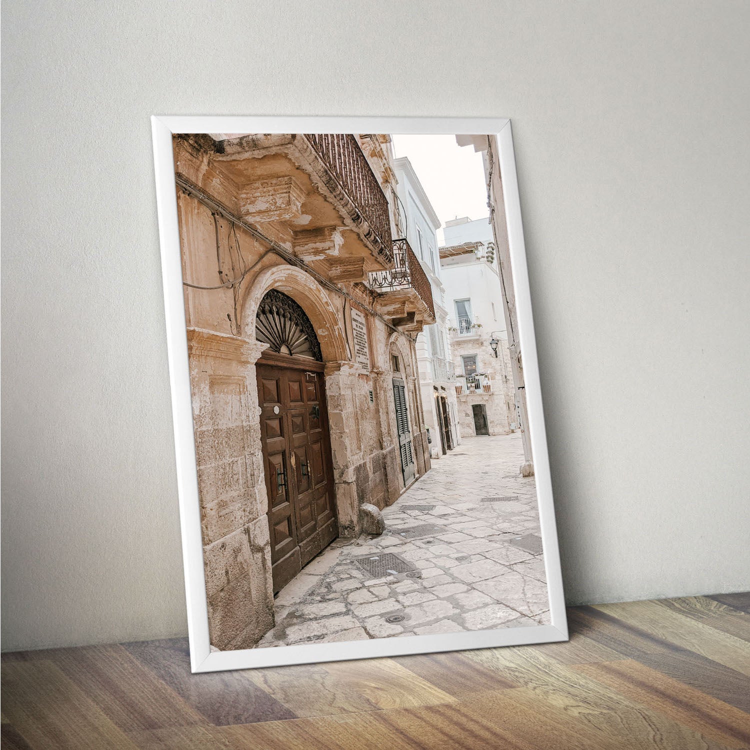 Wes Co Gallery Poster Timeless Italian Alleyway 11 x 17" Home Goods - Nature  Art Print