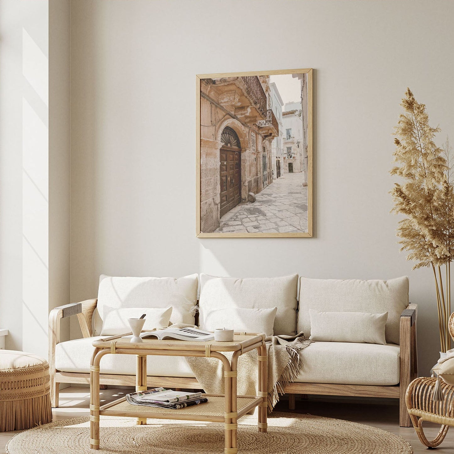 Wes Co Gallery Poster Timeless Italian Alleyway 8 x 10" Home Goods - Nature  Art Print