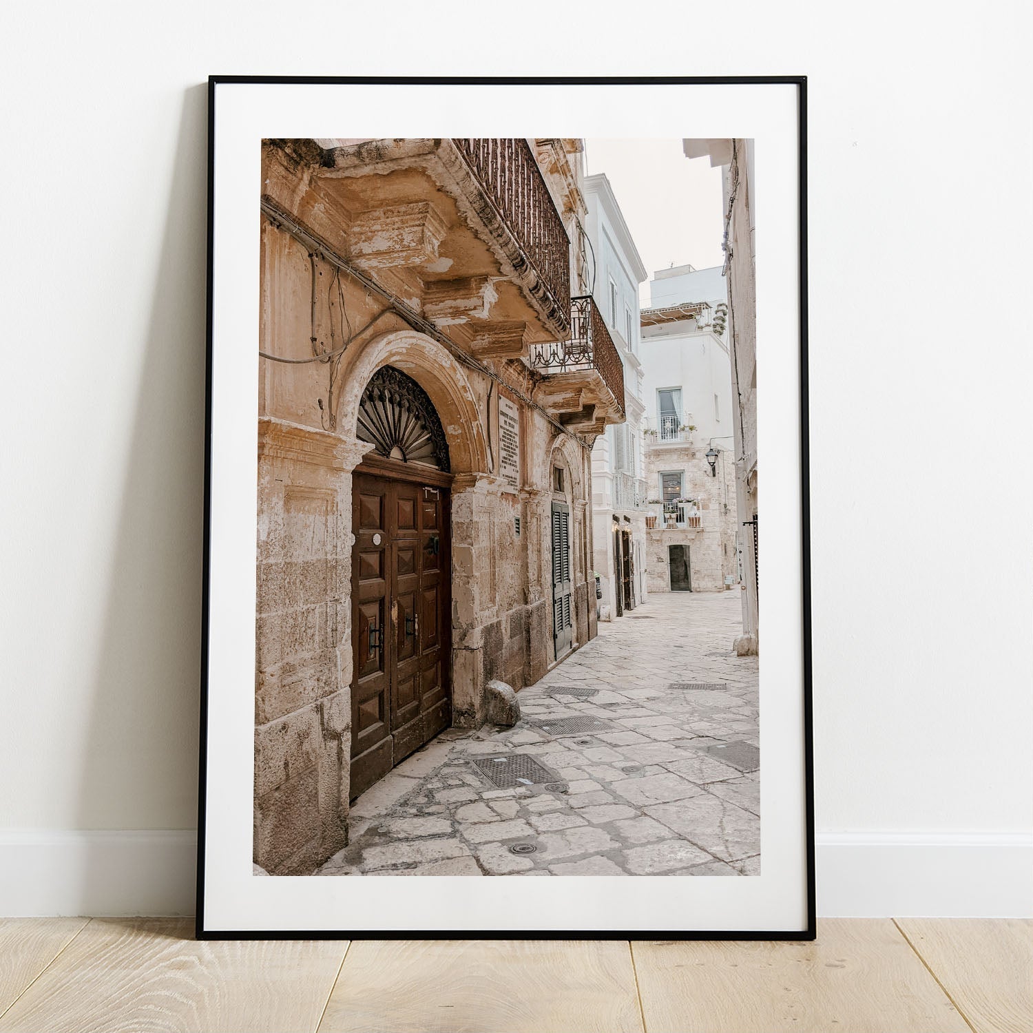 Wes Co Gallery Poster Timeless Italian Alleyway 5 x 7" Home Goods - Nature  Art Print