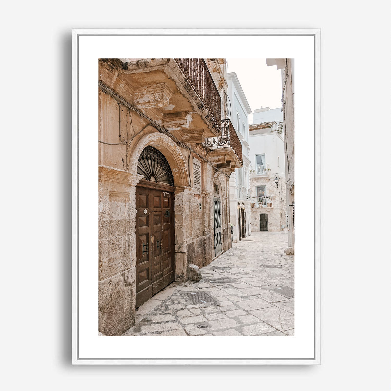 Wes Co Gallery Poster Timeless Italian Alleyway 5 x 7" Home Goods - Nature  Art Print