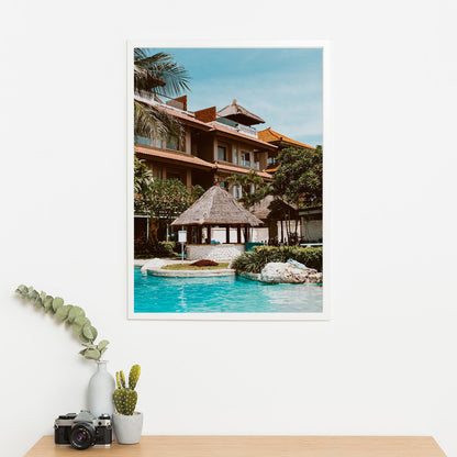 Wes Co Gallery Poster Resort Tranquility 11 x 17" Home Goods - Nature  Art Print