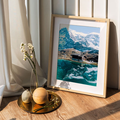 Wes Co Gallery Poster Alpine Oasis 5 x 7" Home Goods - Nature  Art Print