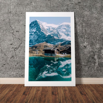 Wes Co Gallery Poster Alpine Oasis 8 x 10" Home Goods - Nature  Art Print