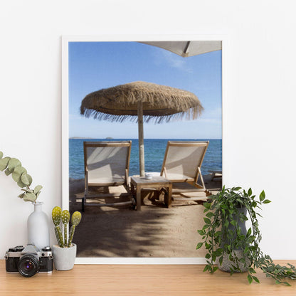 Wes Co Gallery Poster Beachside Retreat 11 x 17" Home Goods - Nature  Art Print