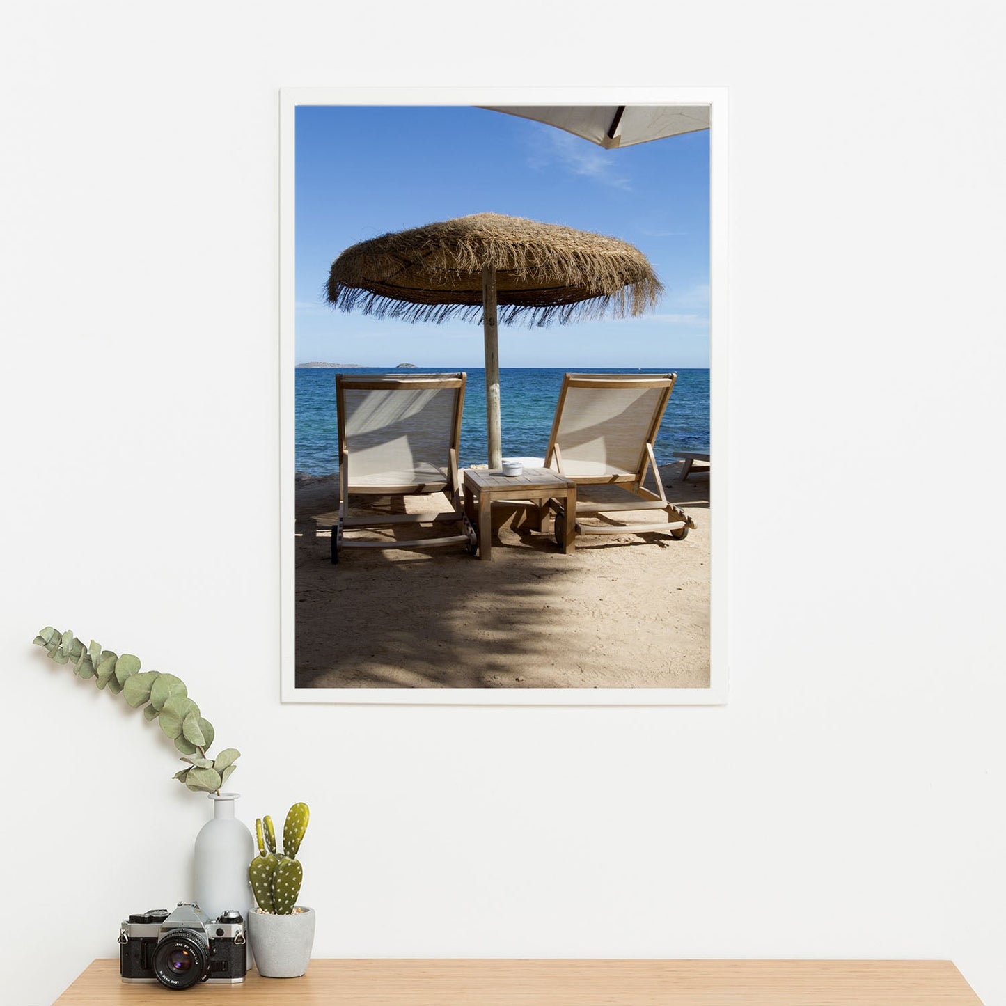 Wes Co Gallery Poster Beachside Retreat 11 x 17" Home Goods - Nature  Art Print