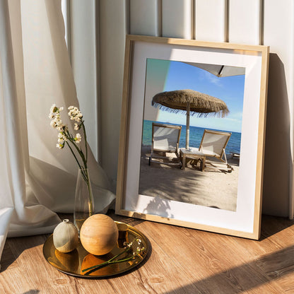 Wes Co Gallery Poster Beachside Retreat 5 x 7" Home Goods - Nature  Art Print