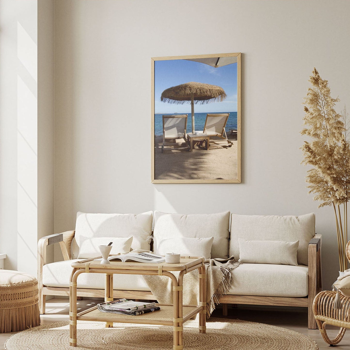 Wes Co Gallery Poster Beachside Retreat 8 x 10" Home Goods - Nature  Art Print