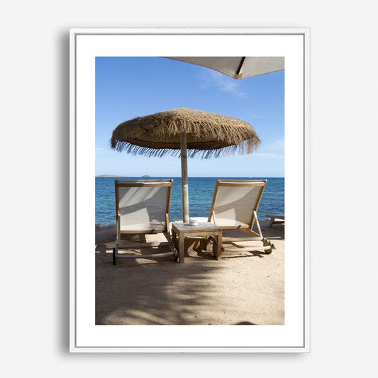 Wes Co Gallery Poster Beachside Retreat 5 x 7" Home Goods - Nature  Art Print