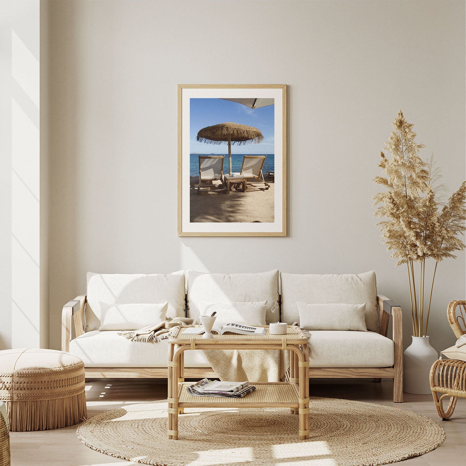 Wes Co Gallery Poster Beachside Retreat 5 x 7" Home Goods - Nature  Art Print