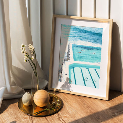 Wes Co Gallery Poster Bondi Infinity 5 x 7" Home Goods - Nature  Art Print