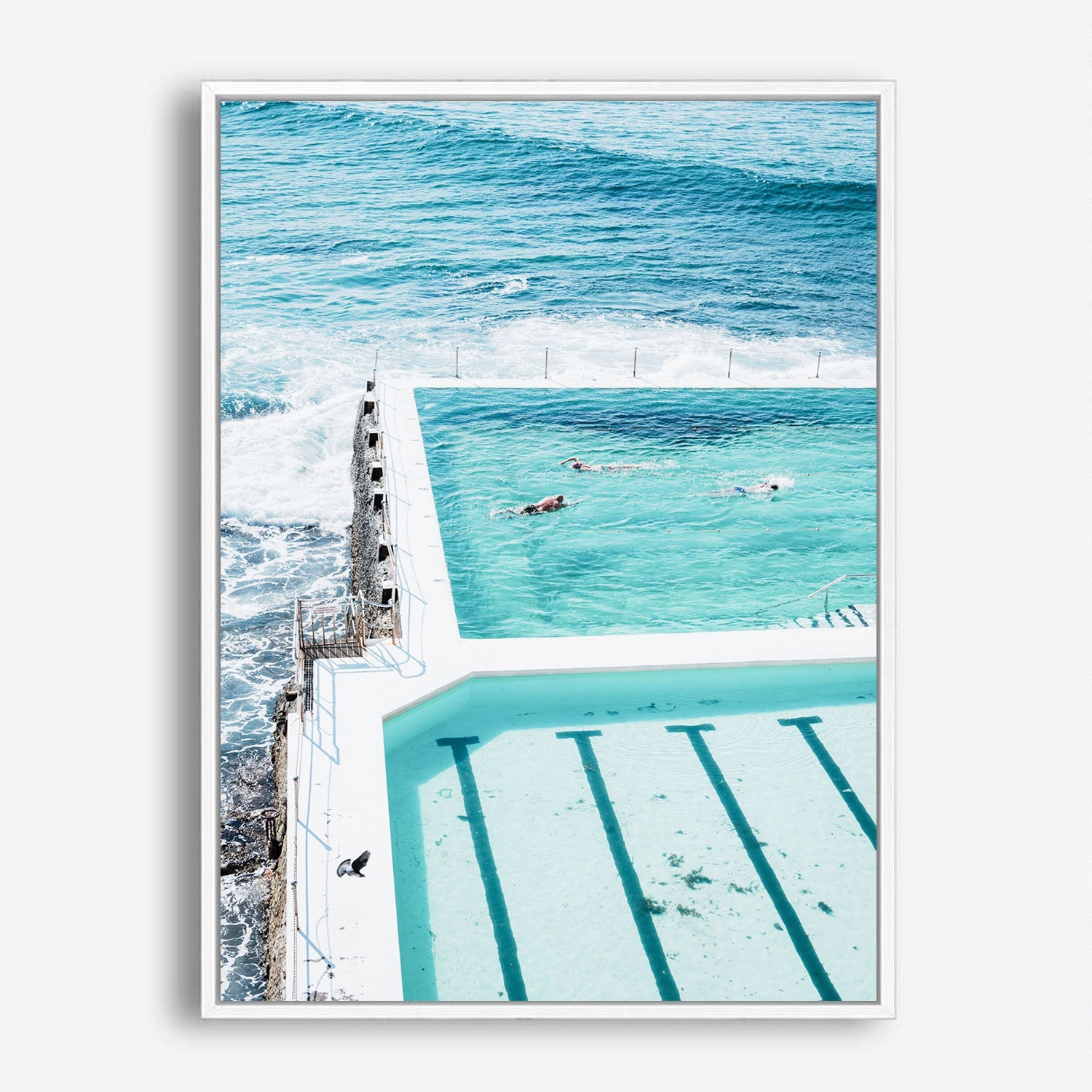 Wes Co Gallery Poster Bondi Infinity 8 x 10" Home Goods - Nature  Art Print