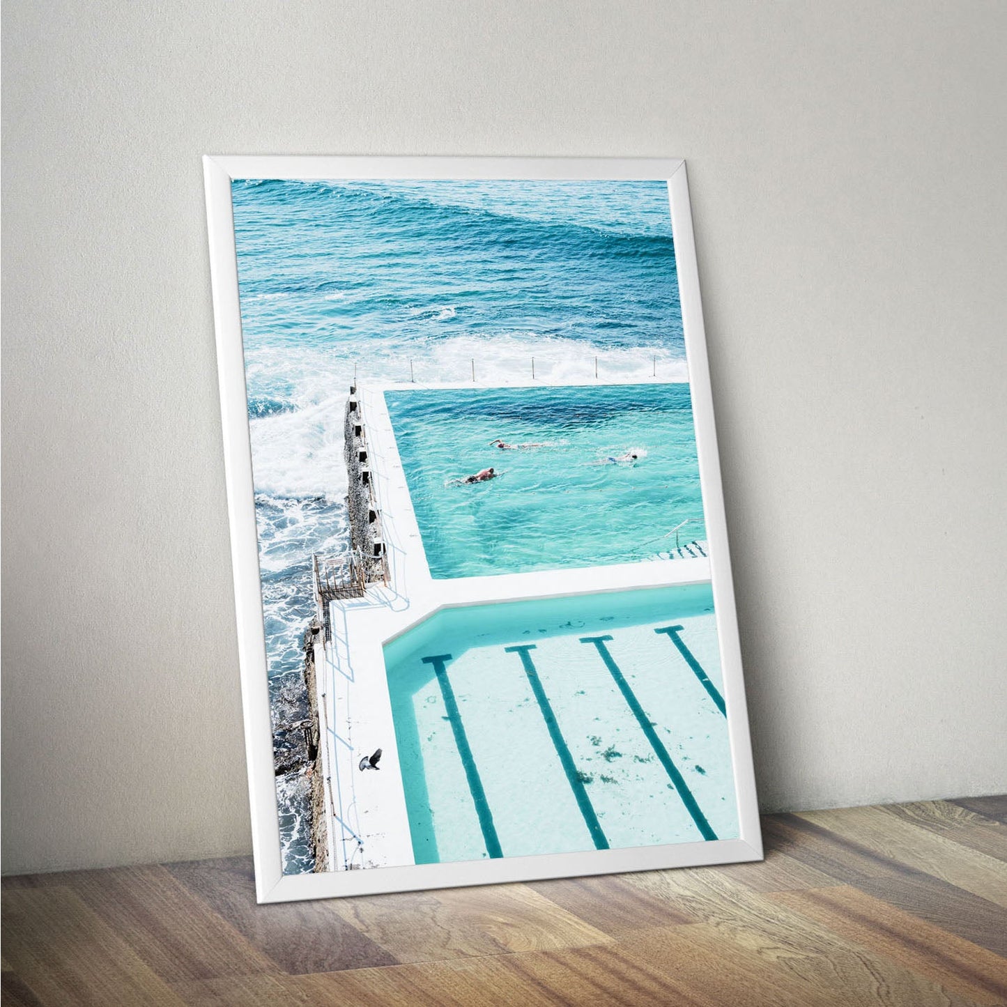 Wes Co Gallery Poster Bondi Infinity 11 x 17" Home Goods - Nature  Art Print