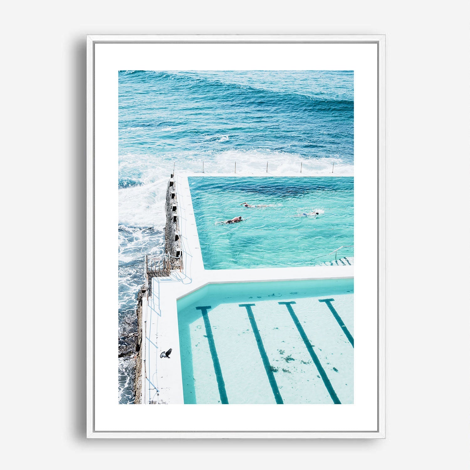 Wes Co Gallery Poster Bondi Infinity 5 x 7" Home Goods - Nature  Art Print