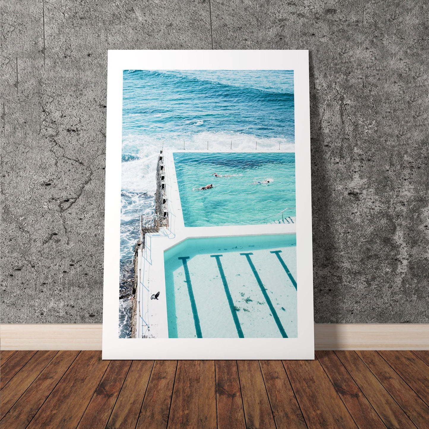 Wes Co Gallery Poster Bondi Infinity 8 x 10" Home Goods - Nature  Art Print