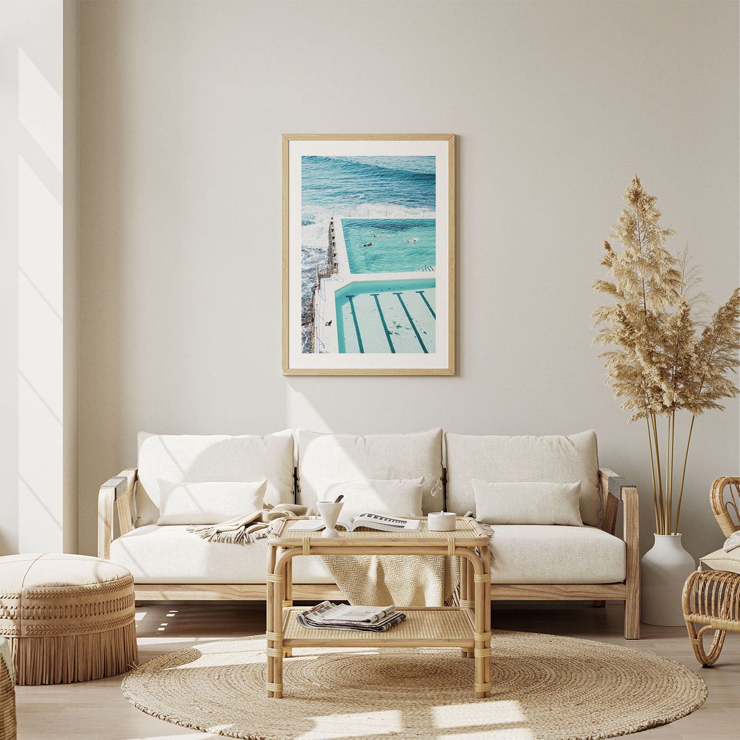 Wes Co Gallery Poster Bondi Infinity 5 x 7" Home Goods - Nature  Art Print