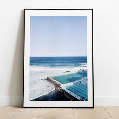 Wes Co Gallery Poster Icebergs Oceanfront 5 x 7" Home Goods - Nature  Art Print