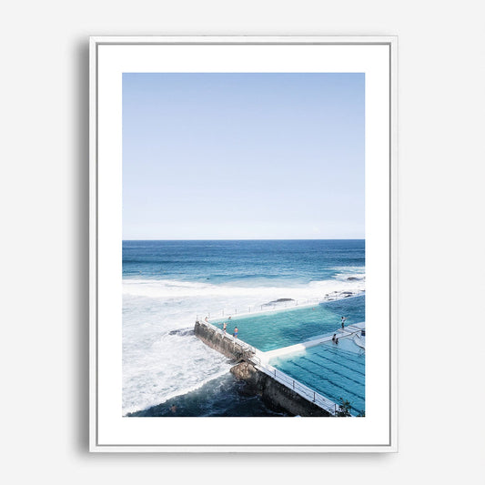 Wes Co Gallery Poster Icebergs Oceanfront 5 x 7" Home Goods - Nature  Art Print