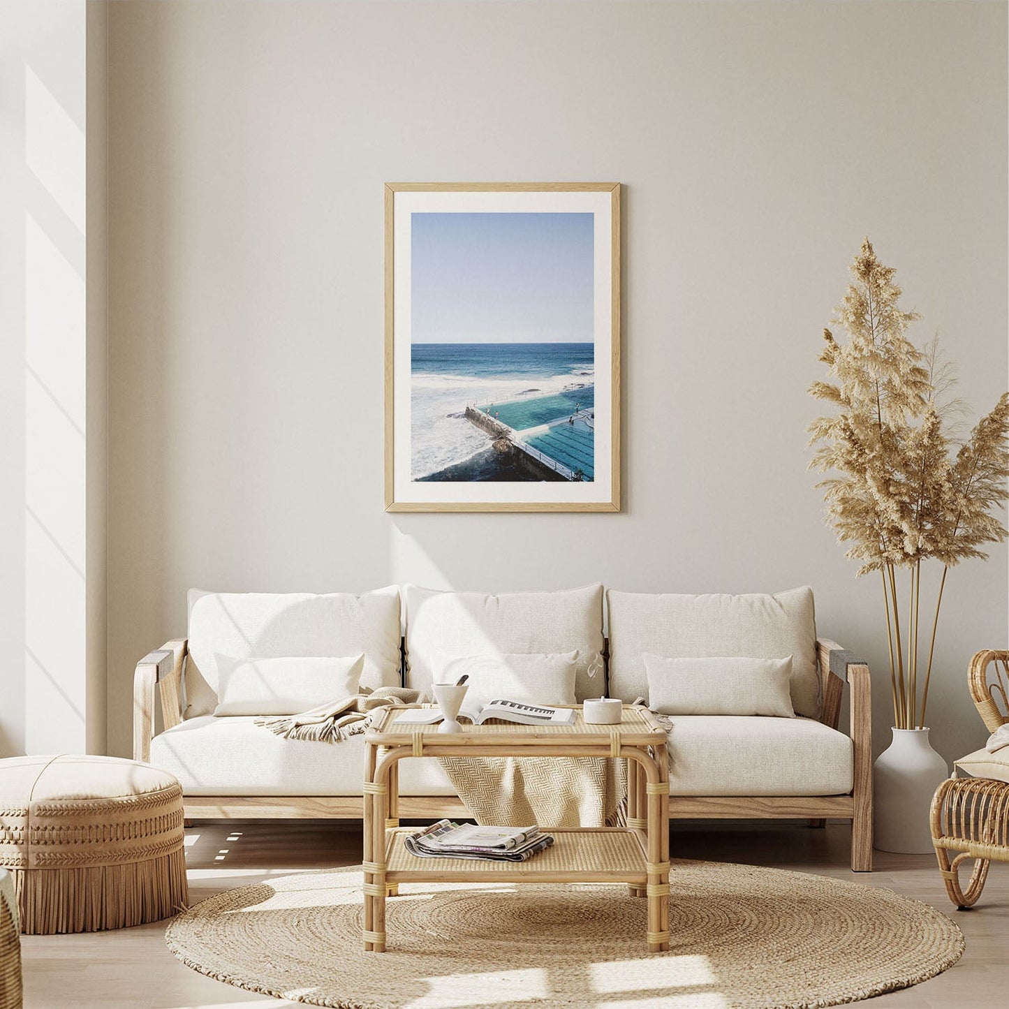 Wes Co Gallery Poster Icebergs Oceanfront 5 x 7" Home Goods - Nature  Art Print