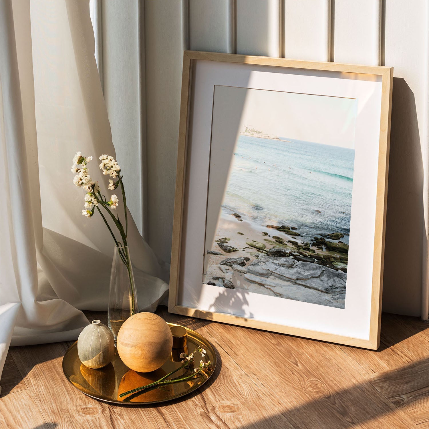 Wes Co Gallery Poster Coastal Serenity 5 x 7" Home Goods - Nature  Art Print