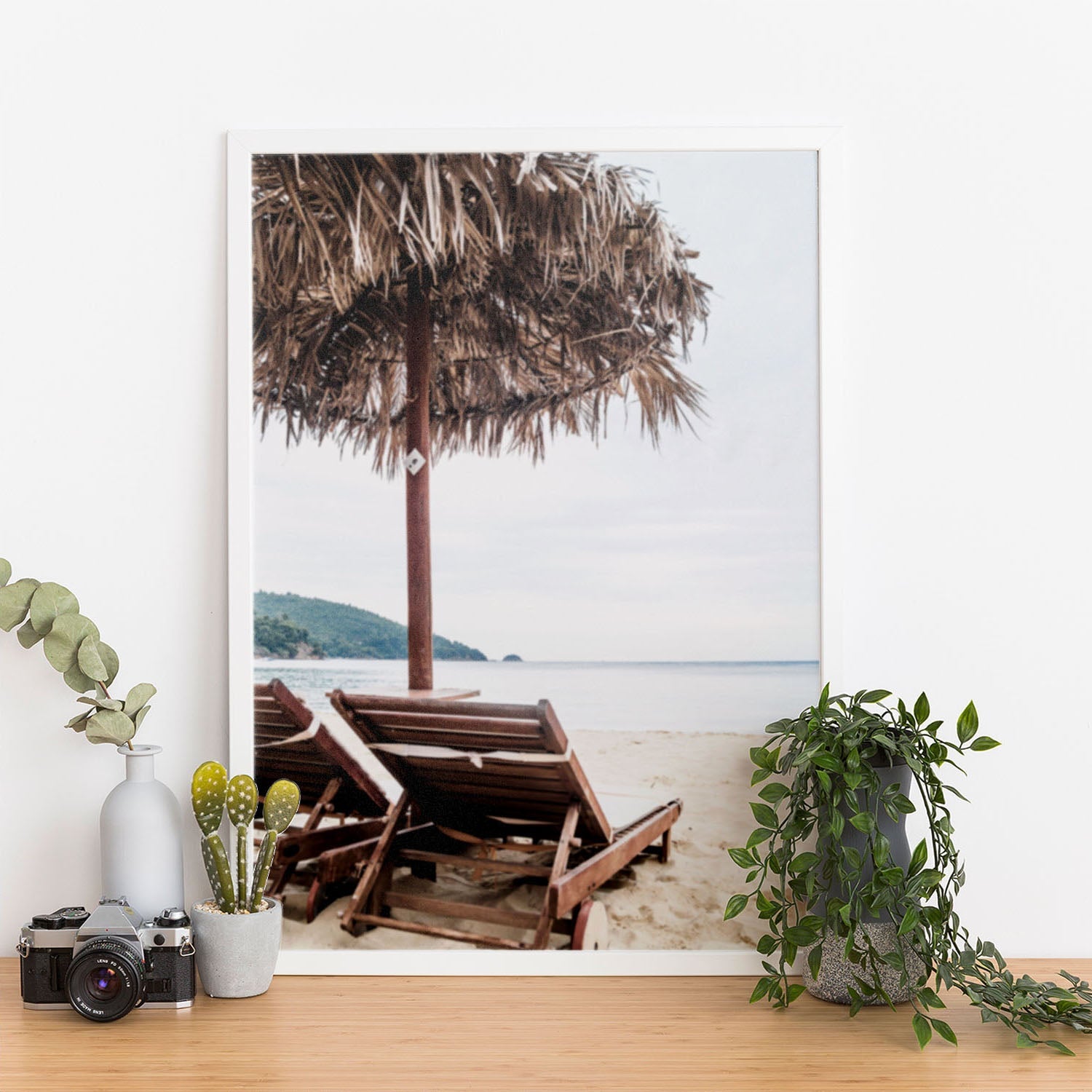 Wes Co Gallery Poster Tropical Escape 11 x 17" Home Goods - Nature  Art Print