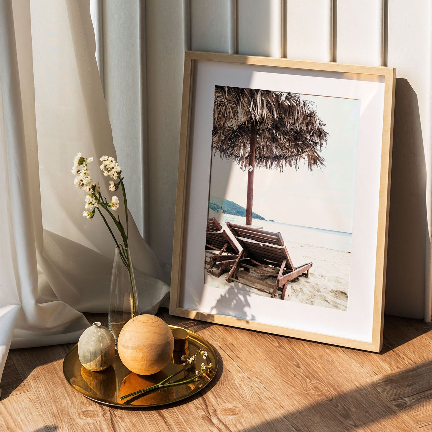 Wes Co Gallery Poster Tropical Escape 5 x 7" Home Goods - Nature  Art Print