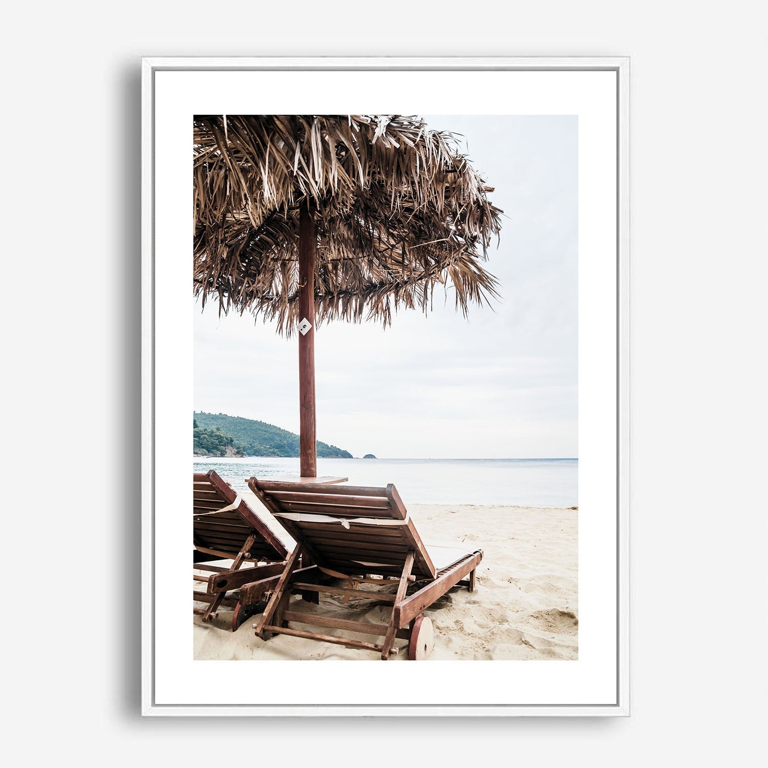 Wes Co Gallery Poster Tropical Escape 5 x 7" Home Goods - Nature  Art Print