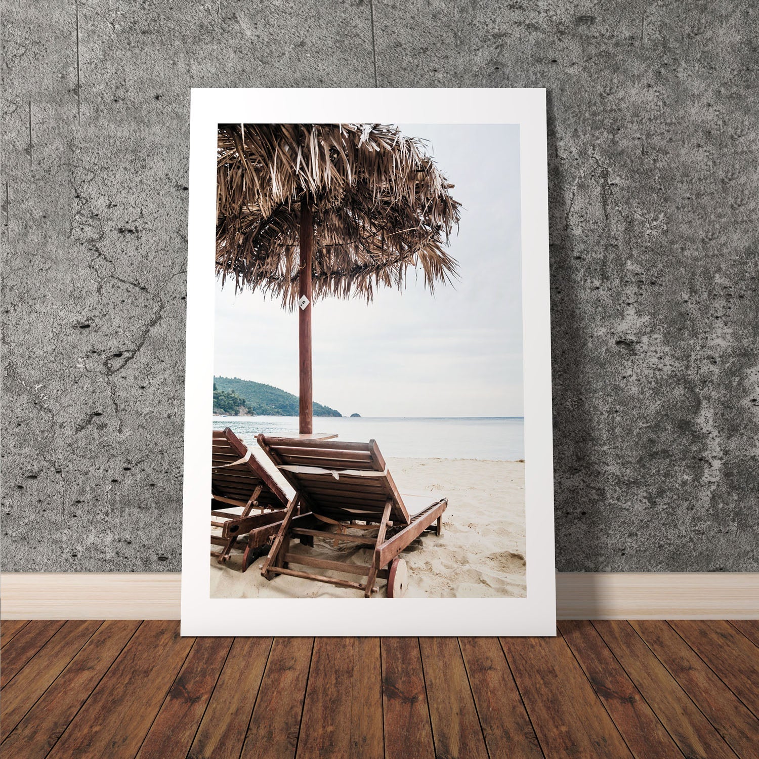 Wes Co Gallery Poster Tropical Escape 8 x 10" Home Goods - Nature  Art Print