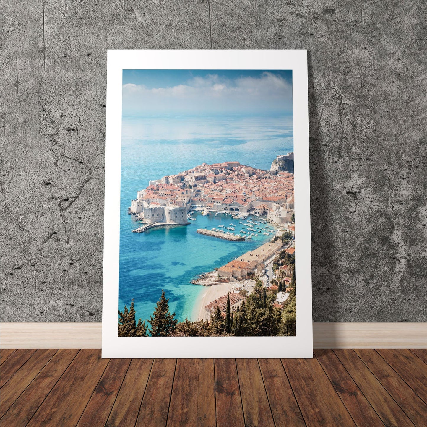 Wes Co Gallery Poster Dubrovnik Dreams 8 x 10" Home Goods - Nature  Art Print