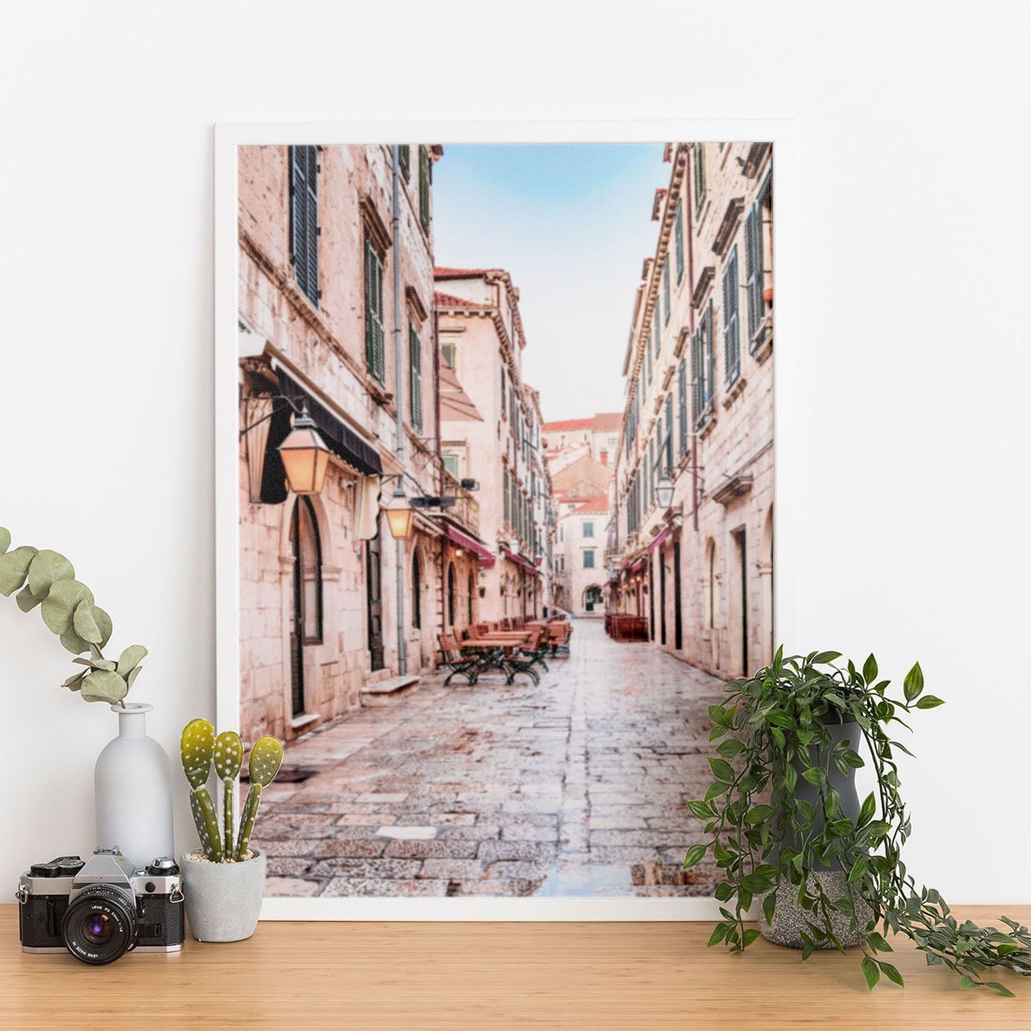 Wes Co Gallery Poster Old Town 11 x 17" Home Goods - Nature  Art Print