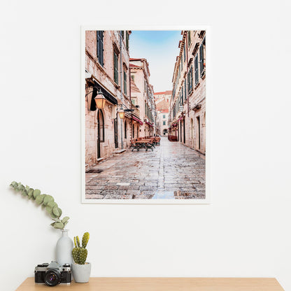 Wes Co Gallery Poster Old Town 11 x 17" Home Goods - Nature  Art Print