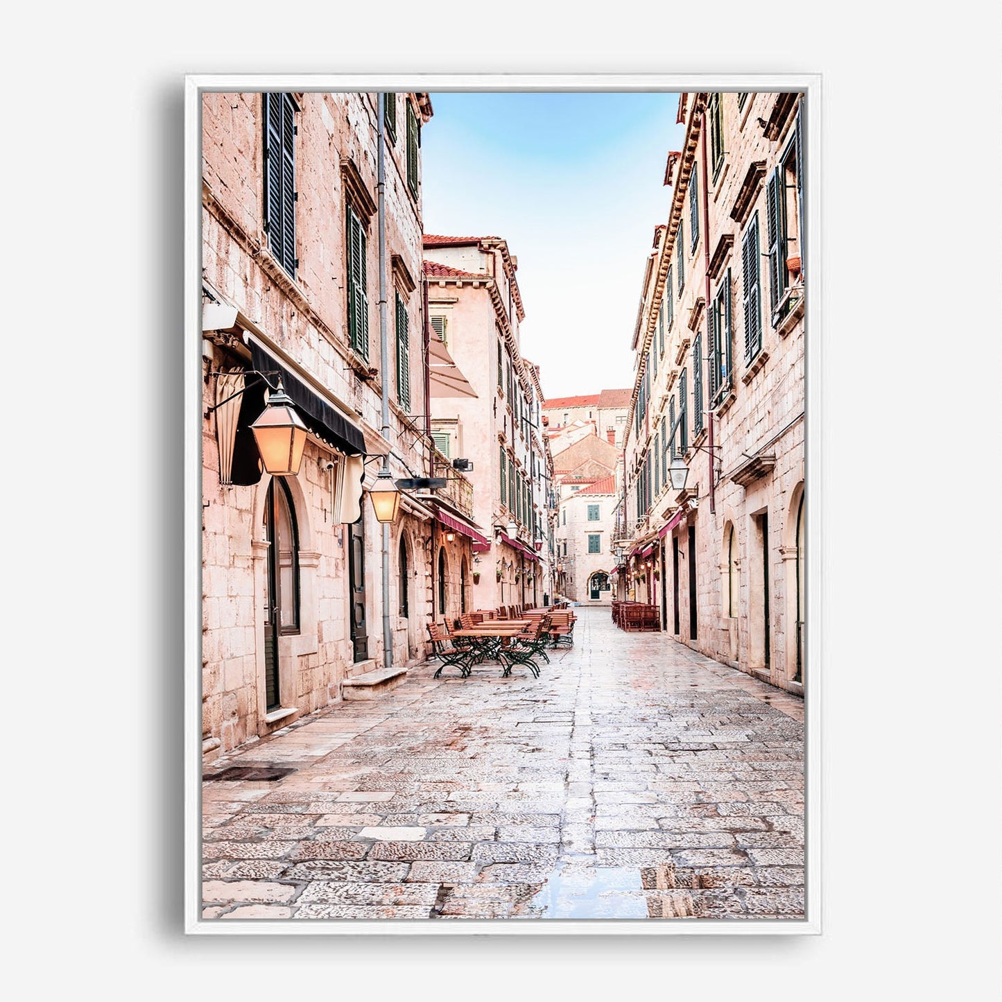 Wes Co Gallery Poster Old Town 8 x 10" Home Goods - Nature  Art Print