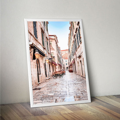 Wes Co Gallery Poster Old Town 11 x 17" Home Goods - Nature  Art Print