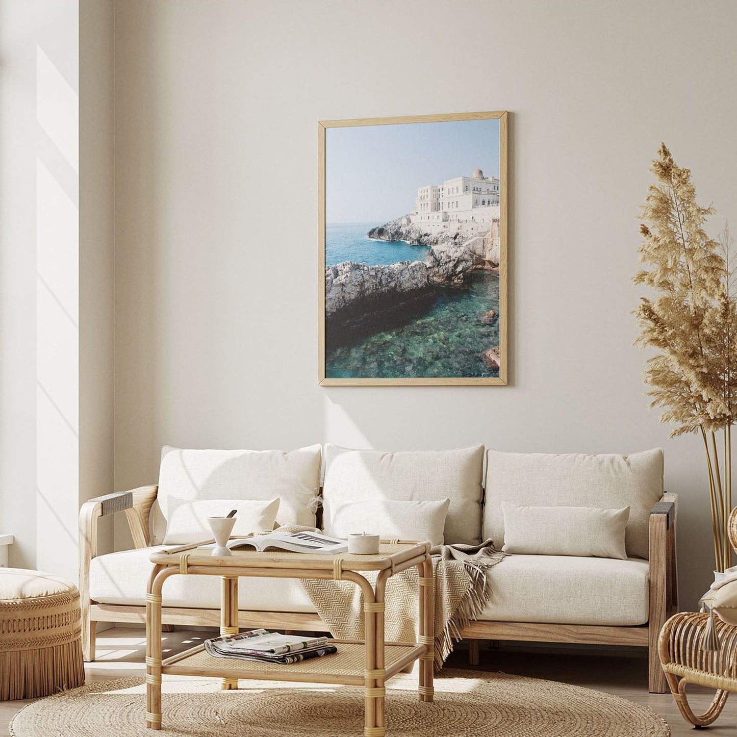 Wes Co Gallery Poster Seaside Fortress 8 x 10" Home Goods - Nature  Art Print