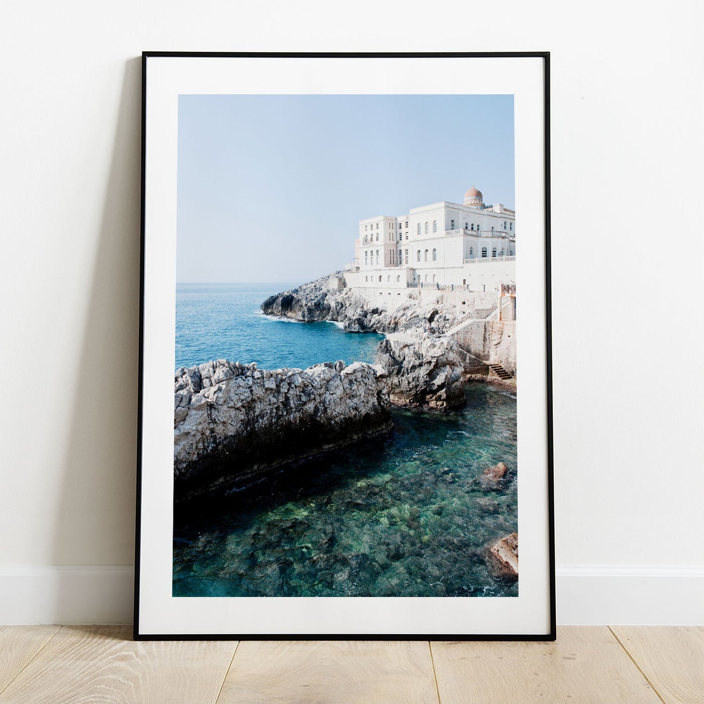 Wes Co Gallery Poster Seaside Fortress 5 x 7" Home Goods - Nature  Art Print