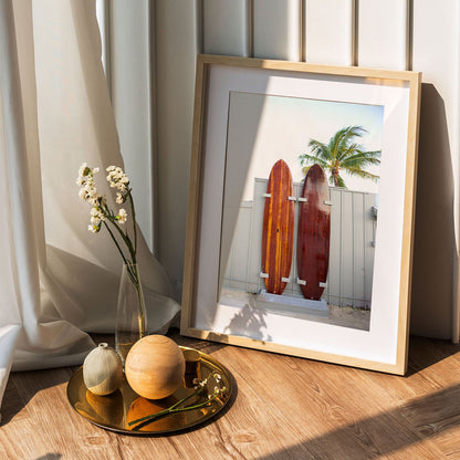 Wes Co Gallery Poster Surf Vibes 5 x 7" Home Goods - Nature  Art Print