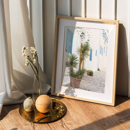 Wes Co Gallery Poster Mediterranean Alley 5 x 7" Home Goods - Nature  Art Print