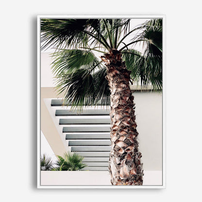 Wes Co Gallery Poster Sunset Palms 8 x 10" Home Goods - Nature  Art Print