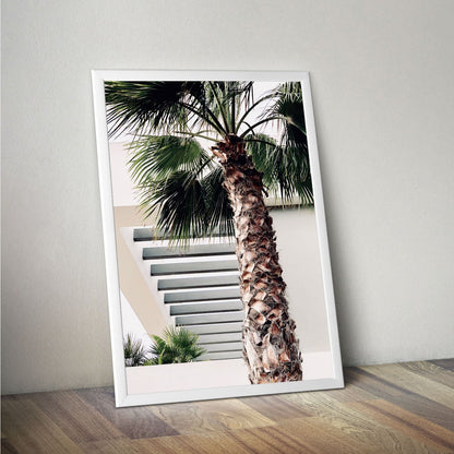 Wes Co Gallery Poster Sunset Palms 11 x 17" Home Goods - Nature  Art Print