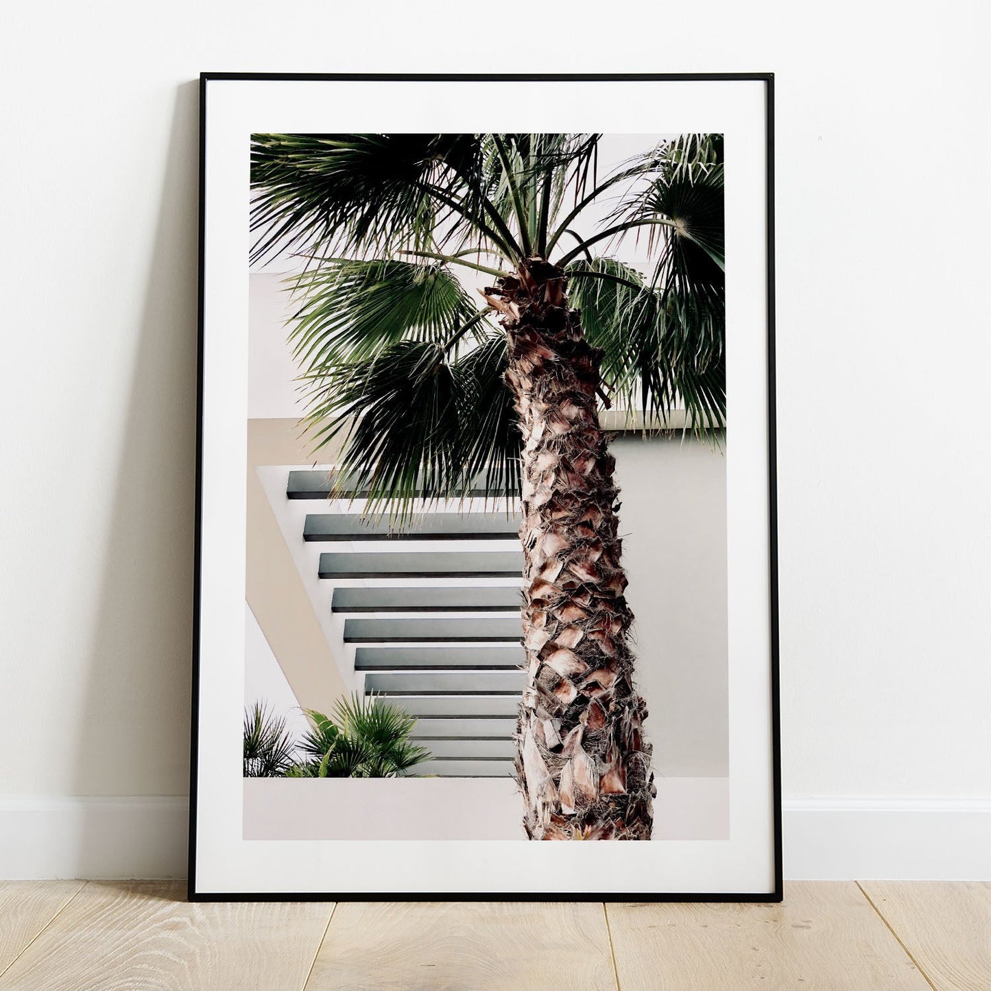 Wes Co Gallery Poster Sunset Palms 5 x 7" Home Goods - Nature  Art Print