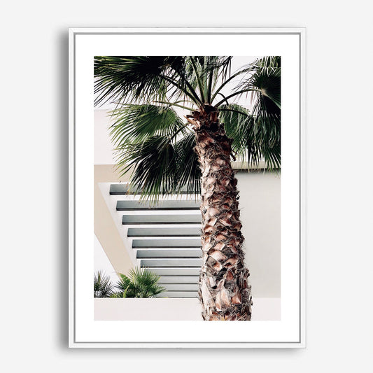 Wes Co Gallery Poster Sunset Palms 5 x 7" Home Goods - Nature  Art Print