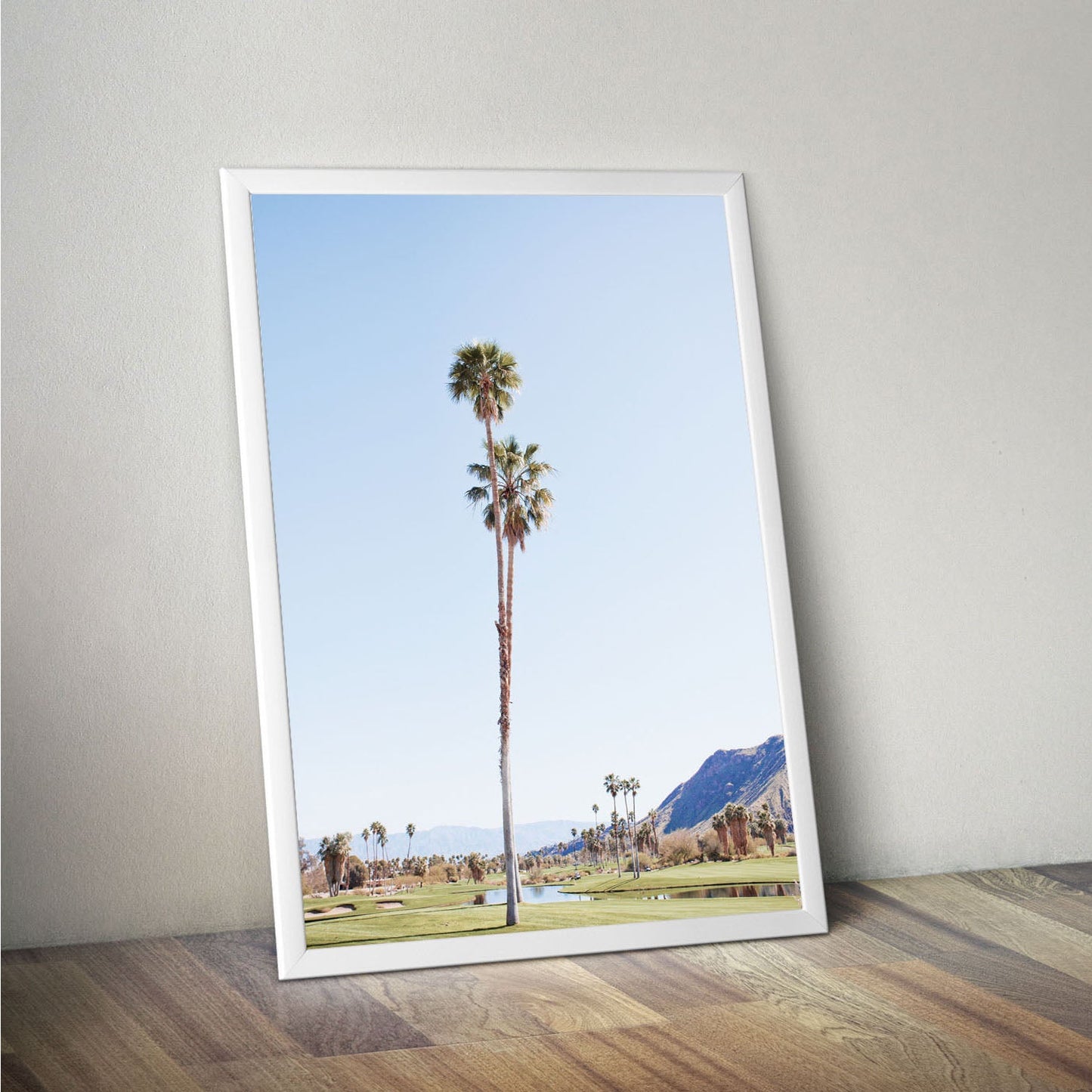 Wes Co Gallery Poster Serene Palms 11 x 17" Home Goods - Nature  Art Print