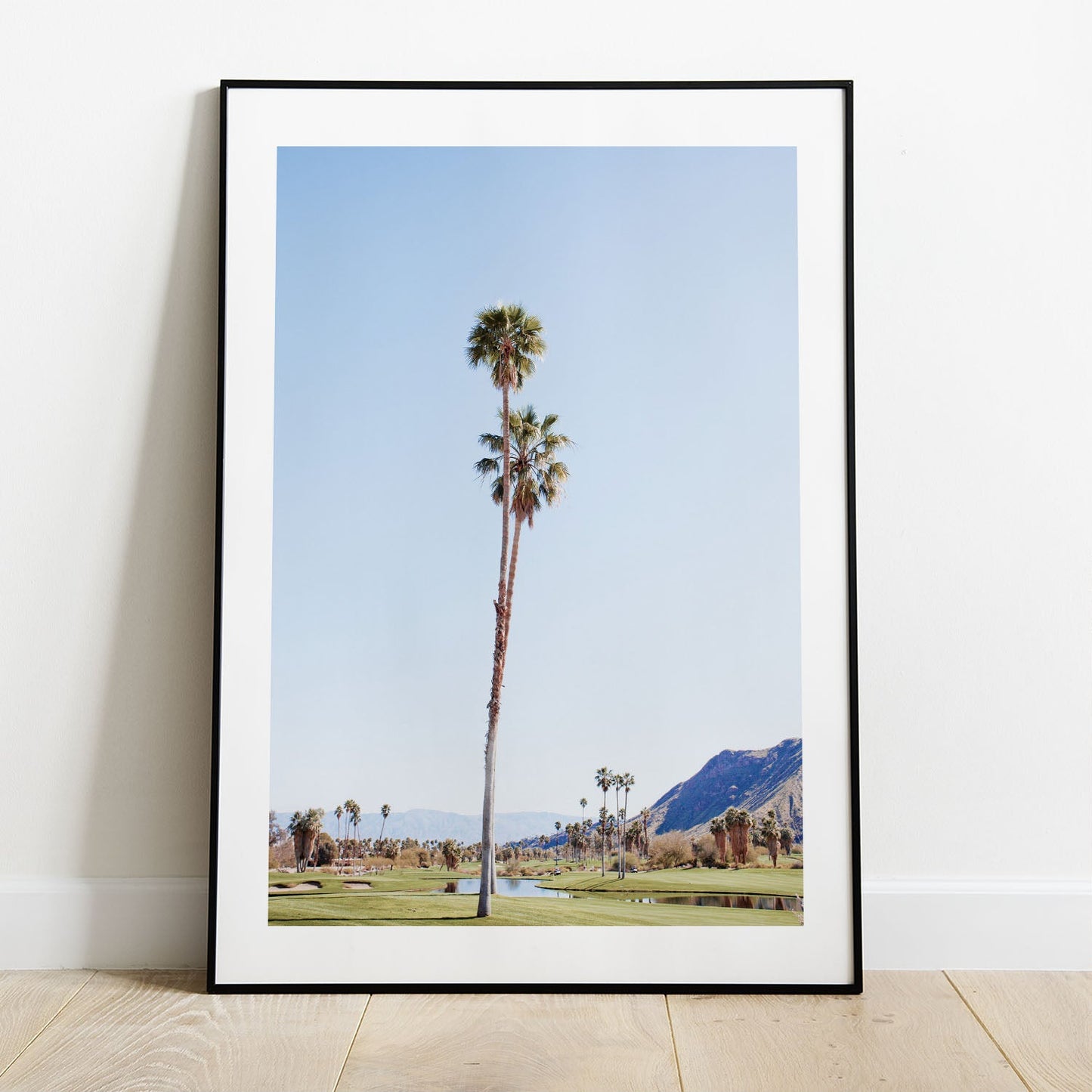 Wes Co Gallery Poster Serene Palms 5 x 7" Home Goods - Nature  Art Print