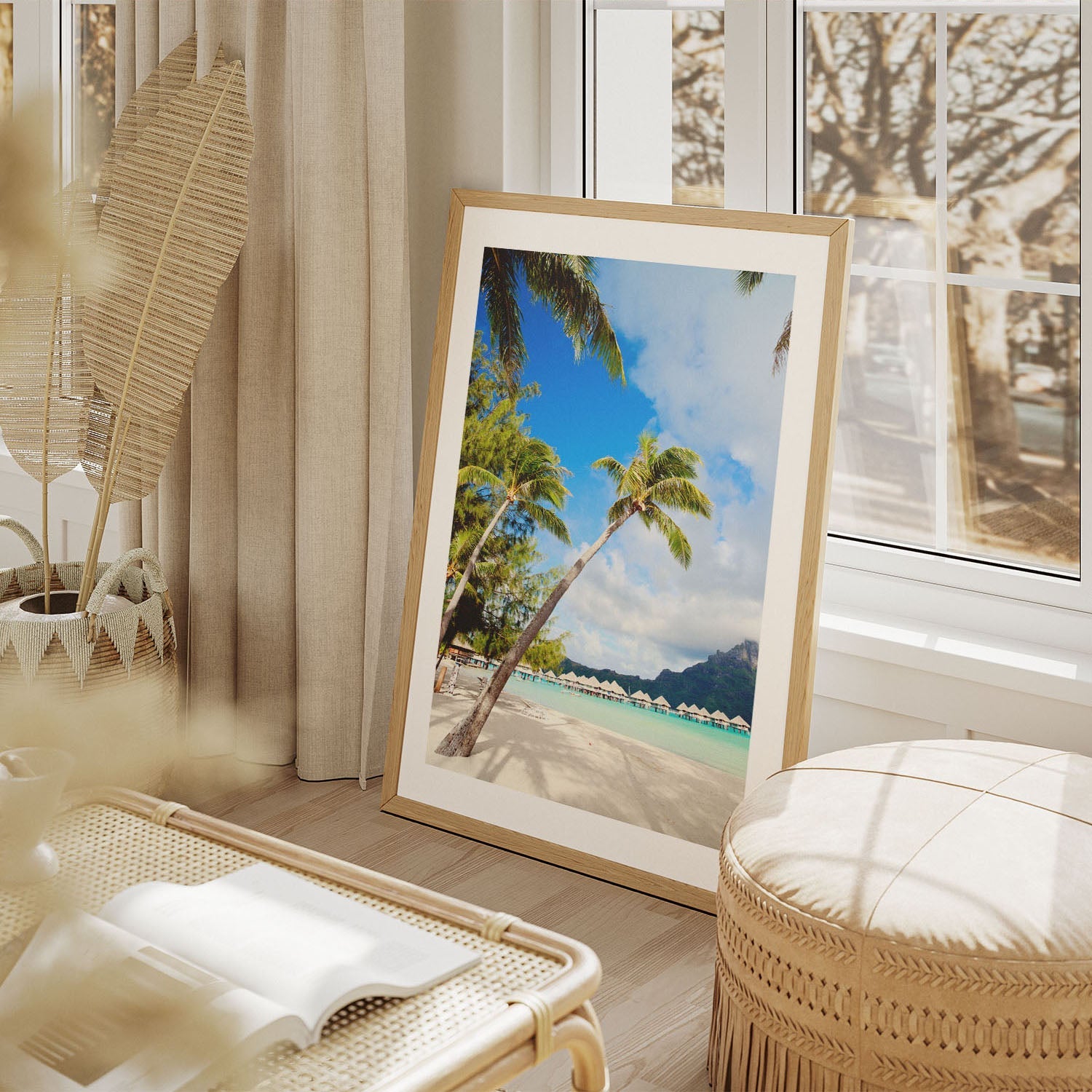 Wes Co Gallery Poster Tropical Bliss 8 x 10" Home Goods - Nature  Art Print