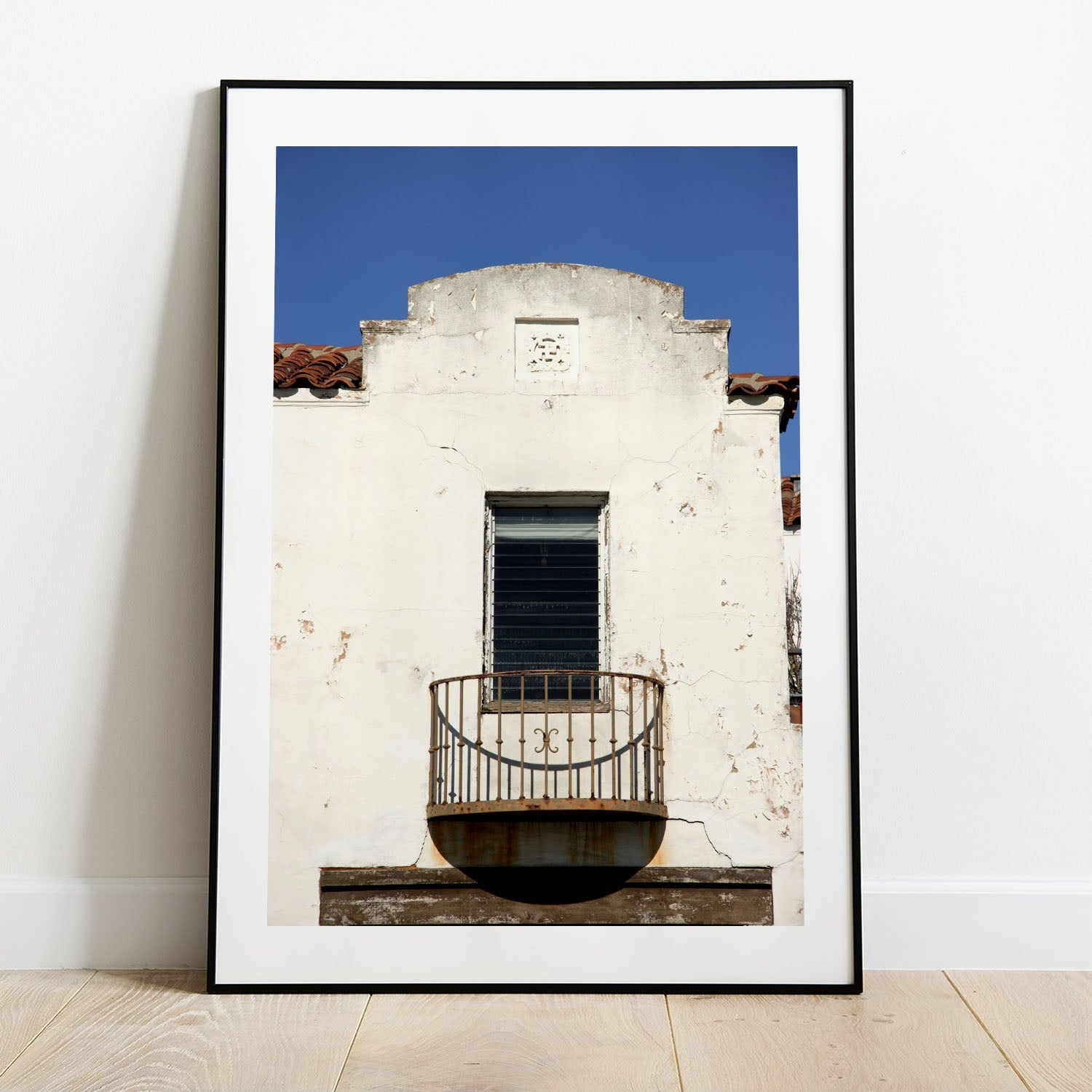 Wes Co Gallery Poster Rustic Balcony 5 x 7" Home Goods - Nature  Art Print